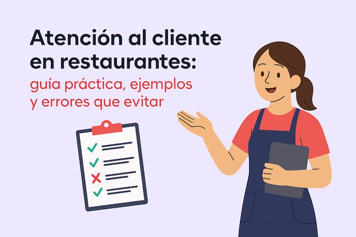 atención al cliente en restaurantes